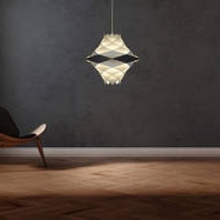 点灯時は光の彫刻、消灯時は美しいオブジェになる「H・F Series」｜yamagiwa