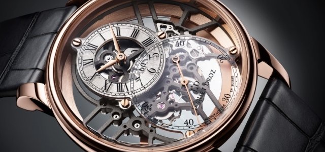時計の奥深くまで光を取り込む「グラン・セコンド スケルトン