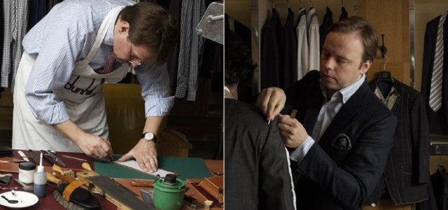 dunhill｜オーダーメイドの粋フィッターとレザーモデリスト職人の矜持