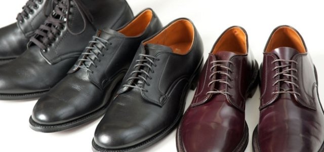 【着用数回のみ】Alden x MARGARET HOWELL 9 ブラック MARGARET HOWELL｜「MARGARET HOWELL×ALDEN」初のコラボレーション