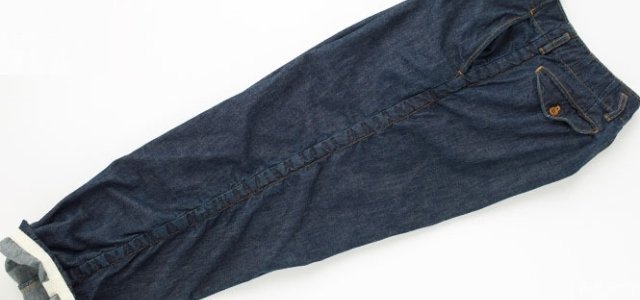 kolor｜定番の太いシルエットのパンツがはじめてデニムで登場 - Web