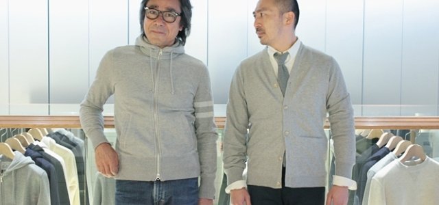 LOOPWHEELER｜ルモアズ別注、ドレスパンツにも合うカーディガン