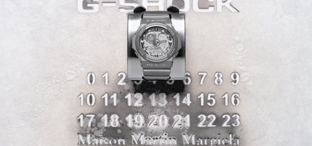 時計 G-SHOCK Maison Martin Margiela Maison Martin Margiela｜メゾン マルタン マルジェラとG-SHOCKが夢の