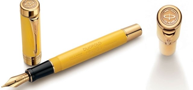 PARKER｜1927年発売の傑作「デュオフォールド マンダリンイエロー」が