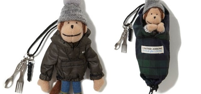 ユナイテッドアローズ　モンキーストラップ　4体セット UNITED ARROWS｜UAモンキーのコラボストラップ誕生＆イベント - Web