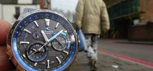 GPSハイブリッドウォッチ｢カシオ オシアナス｣を海外で検証｜CASIO