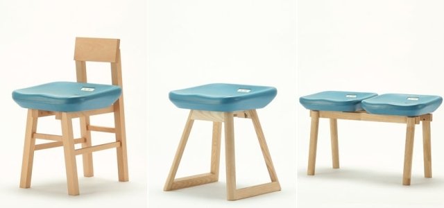 国立競技場の“青いシート”×三組のデザイナーの椅子が数量限定発売