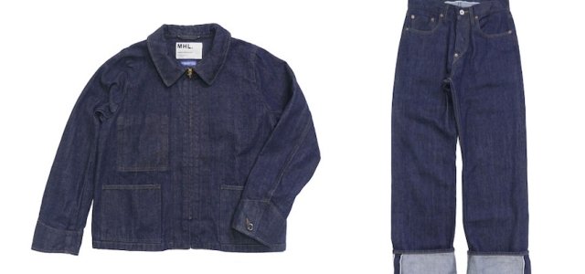 MHL.×キャントンオーバーオールズ」コラボレーションデニム発売
