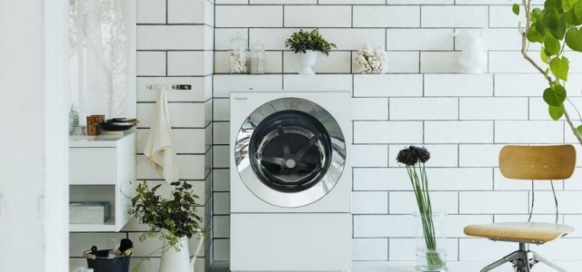 空間調和と機能性の両立する、ななめドラム洗濯機「Cuble」を発表
