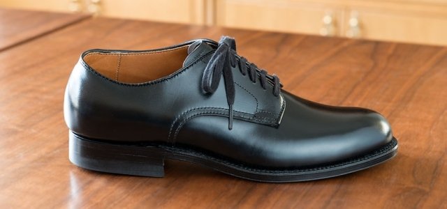 美品 箱付き ALDEN オールデン プレーントゥ ブラック ミリタリーラスト オールデン 53711 プレーントゥ ブラック ミリタリーラスト サイズ9D