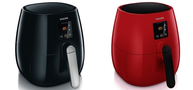 調理量を2倍にするダブルレイヤーをセットにしたノンフライヤー