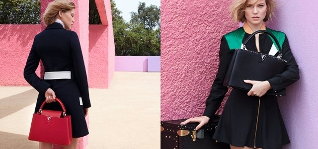 ルイ・ヴィトン 最新広告キャンペーンの新ミューズにレア・セドゥを初