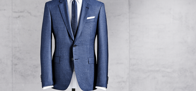コンテンポラリーさを加味したフルキャンバス・スーツの新作｜HUGO