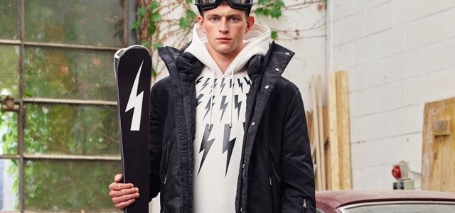 ニール バレット、ブランド初のメンズスキーウェアコレクション｜Neil