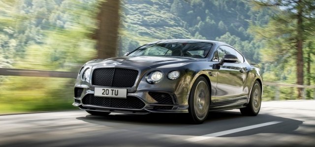 最速の4座ベントレー「コンチネンタル スーパースポーツ」発表