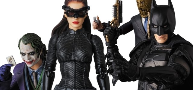 MAFEX バットマン ver3.0 セリーナ・カイル ver2.0 MAFEX スケアクロウ、セリーナ・カイル Ver.2.0、バットマン Ver.3.0