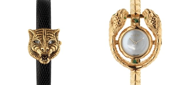 ゴールドなルックスが印象的なグッチの腕時計 2モデルが登場｜GUCCI