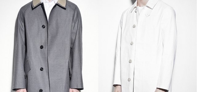 メゾン マルジェラとマッキントッシュがコラボしてうまれたトレンチ