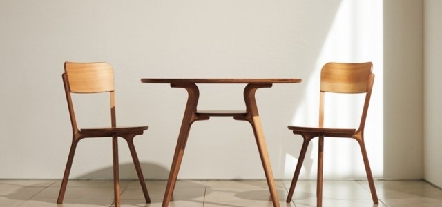 天童木工の独自技術が凝縮。シンプルながら個性が光る新作家具｜Tendo