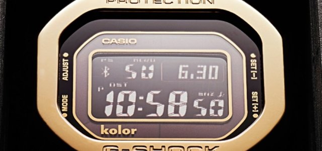 KolorとG-SHOCKのコラボレーションモデルが限定700本でリリース｜CASIO
