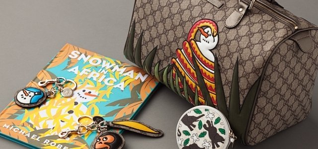 GUCCI｜グッチ ユニセフ支援キャンペーン5周年に「スノーマン」登場