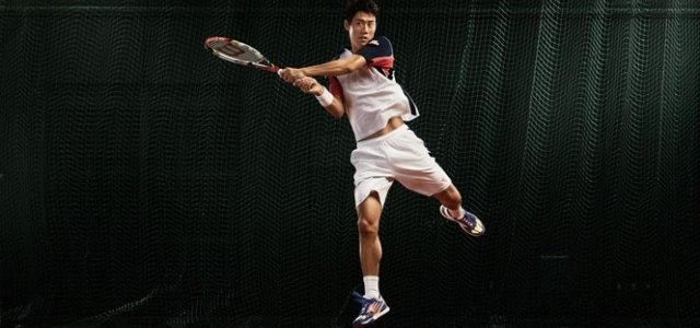 adidas｜錦織 圭選手の勝負靴「adizero feather II AC」プレゼント