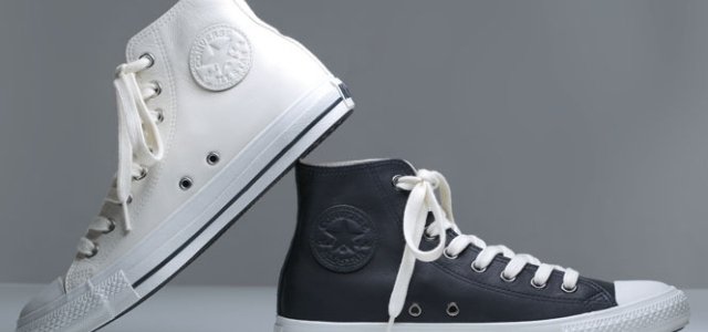 MARGARET HOWELL｜「MHL.×CONVERSE」別注レザーハイカット ギャラリー