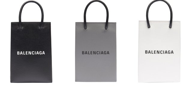 美品　バレンシアガ　ミニショッピングスマートフォンホルダー クロコ型　グリーン 携帯電話がすっぽり入る最もコンパクトなバレンシアガ フォン ホルダー