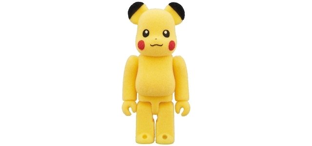 ベアブリック ピカチュウ フロッキー 100%＆400％ 新品未開封 BE@RBRICK ピカチュウ フロッキーVer. 100% & 400%｜MEDICOM TOY