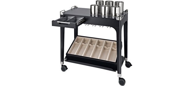 ワイン&シャンパーニュラバーに向けたエレガントな専用ワゴン