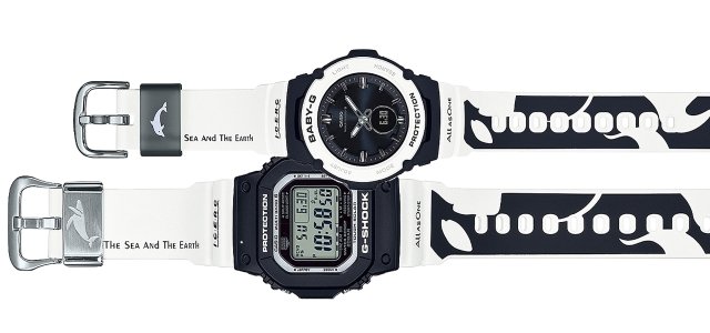 家族愛溢れるオルカをモチーフにしたGショックとBABY-G｜G-SHOCK - Web