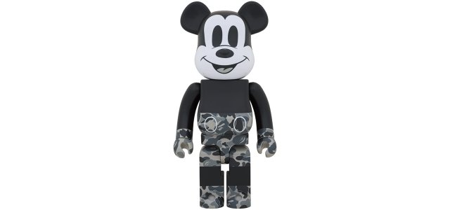 1000% ベアブリック BAPE(R) MICKEY モノトーン 1000% ベアブリック BAPE(R) MICKEY モノトーン BE@RBRICK BAPE