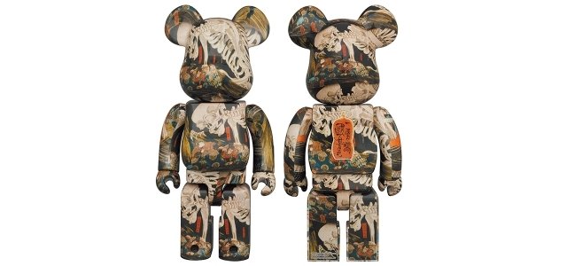 海外でも人気の高い歌川国芳「相馬の古内裏」がBE@RBRICK 100