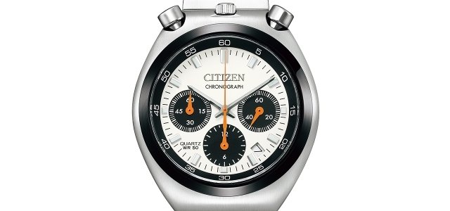 レア未使用 CITIZEN ツノクロノ 腕時計 UNITED ARROWS別注 シチズン初のクロノグラフ“ツノクロノ”復刻モデルと