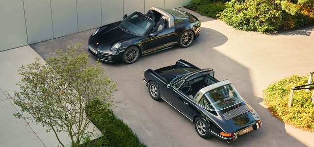 ポルシェデザインの50周年を祝う911タルガ4GTSの限定モデルが登場