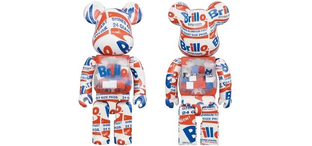 ミリタリー Bearbrick ANDY WARHOL Brillo 2022 1000% Be@rbrick Andy Warhol 