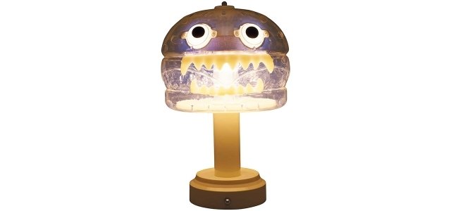 UNDERCOVER HAMBURGER LAMP MEDICOM TOYクリア Undercover Hamburger Lamp Medicom Toy JUN TAKAHASHI Abs