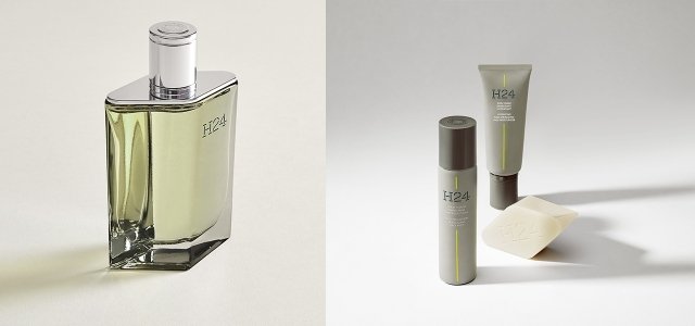 エルメスのメンズフレグランス「H24」からオー ド パルファムと