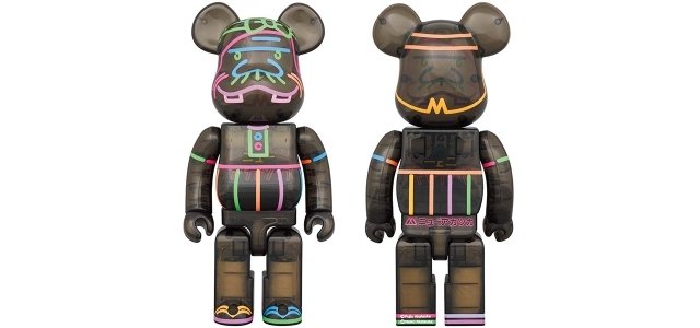 父・赤塚不二夫とのコラボレーションで新作BE@RBRICKを発表する赤塚