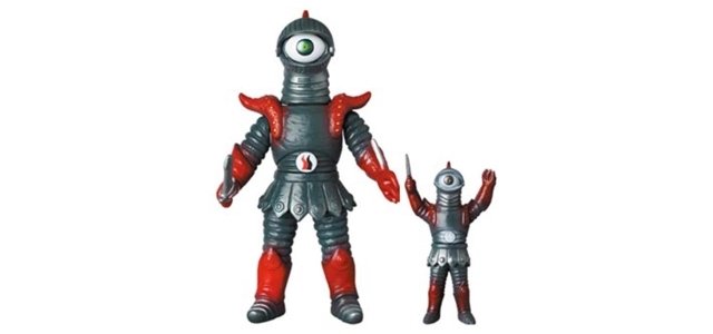 シャドウナイト(新色) + ミニソフビ (キカイダー01より)｜MEDICOM TOY