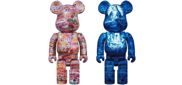 ゲームキャラクター BE@RBRICK KNAVE BY YUCK P(L/R)AYER BE@RBRICK KNAVE BY YUCK P(L/R)AYER 400% / 1000%発売。グラフィティ