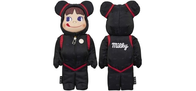 不二家 × POTRのペコちゃんが100% & 400% / 1000%で新登場