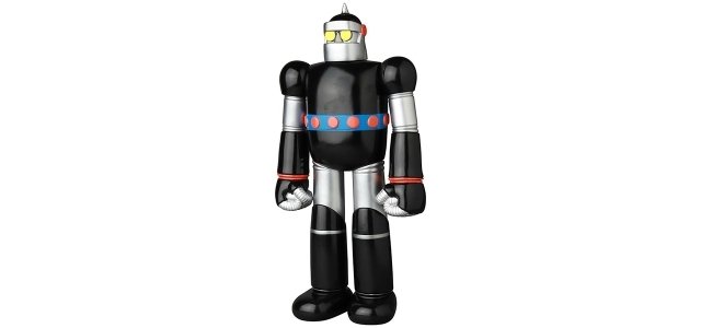 藤子・F・不二雄のSF短編『鉄人をひろったよ』より鉄人がソフビ