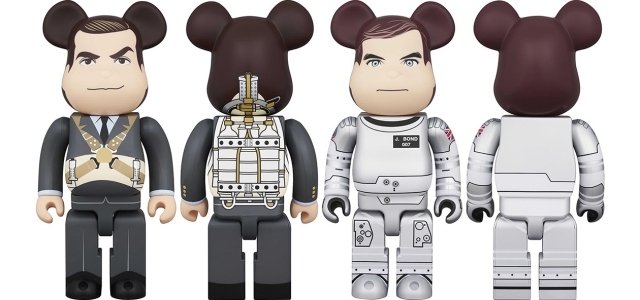 BE@RBRICK「ジェームズ・ボンド」シリーズ、ついに始動