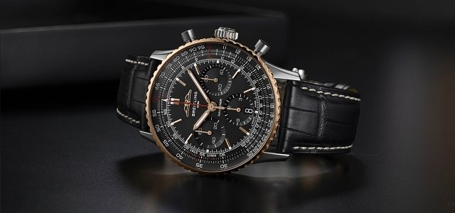 ブラックとゴールドで彩る日本限定ブライトリング「ナビタイマー