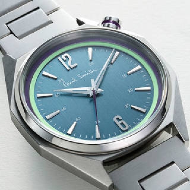 モチーフはバウハウスデザイン。ポール・スミスの新作ウオッチ「オクタゴン」｜Paul Smith