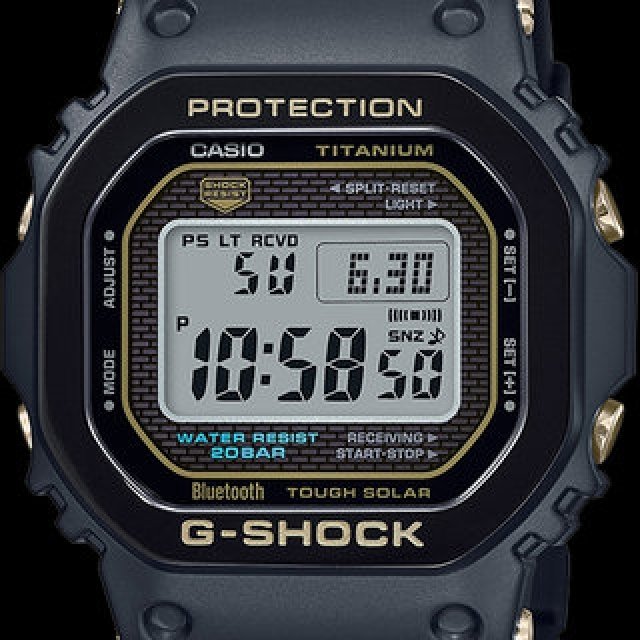 Gショック初号機のデザインをチタン素材で再現した「GMW-B5000TB」｜G-SHOCK