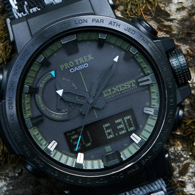 エルネストとのコラボレートにより、スタイリッシュに昇華した「プロトレック」｜CASIO