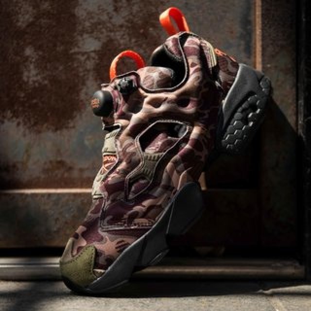オリジナルカモフラージュ柄を採用。リーボック「インスタポンプフューリー」に新色が登場｜Reebok