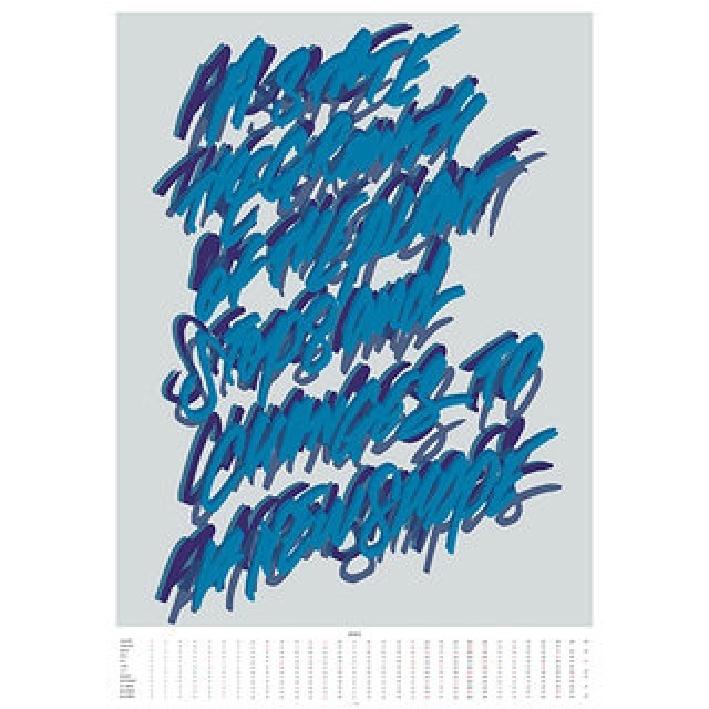 プラセールから2020年度版、ポスタータイプのカレンダーが発売。限定200部｜PLACERWORKSHOP